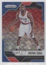 2016-17 Panini Prizm Blue Wave Prizm 90/99 Festus Ezeli #275 12dm