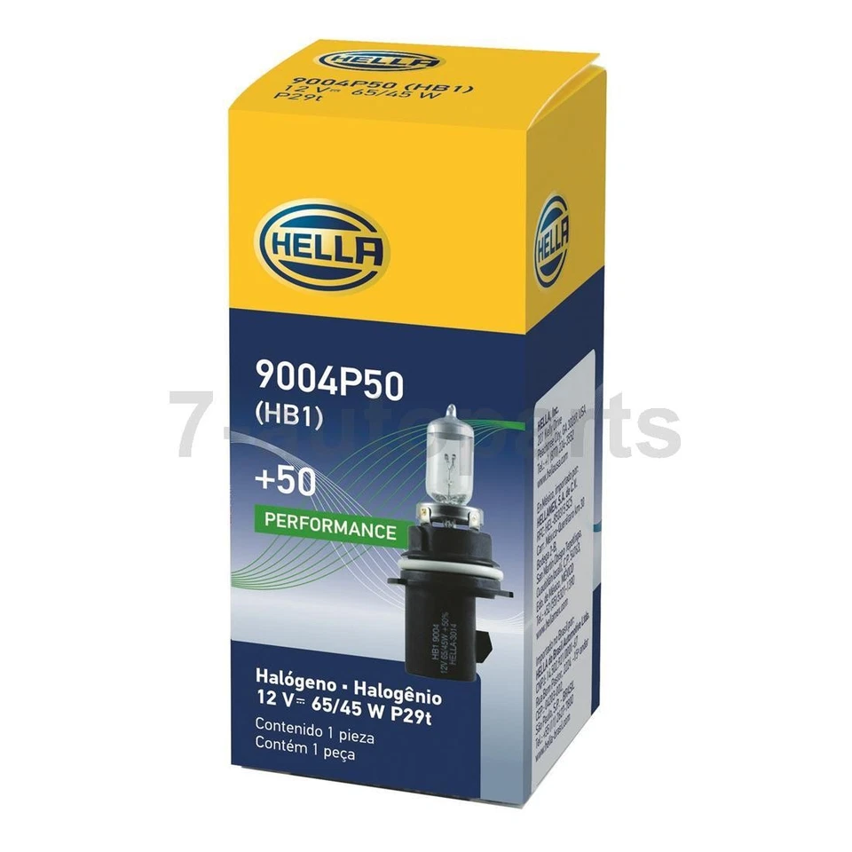 Hella High Beam and Low Beam Headlight Bulb Fits 1992-1995 Toyota 4Runner - Image 4 of 4