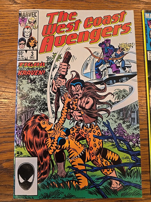 West Coast Avengers #3 And # 5 (Marvel Comics December 1985)