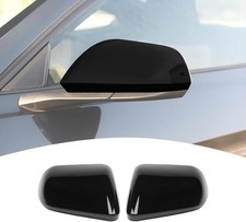 For Mustang Side Mirror Cover Trim Black Ford 2015-2024 For Mustang Side Mirror Cover Trim Black Ford 2015-2024