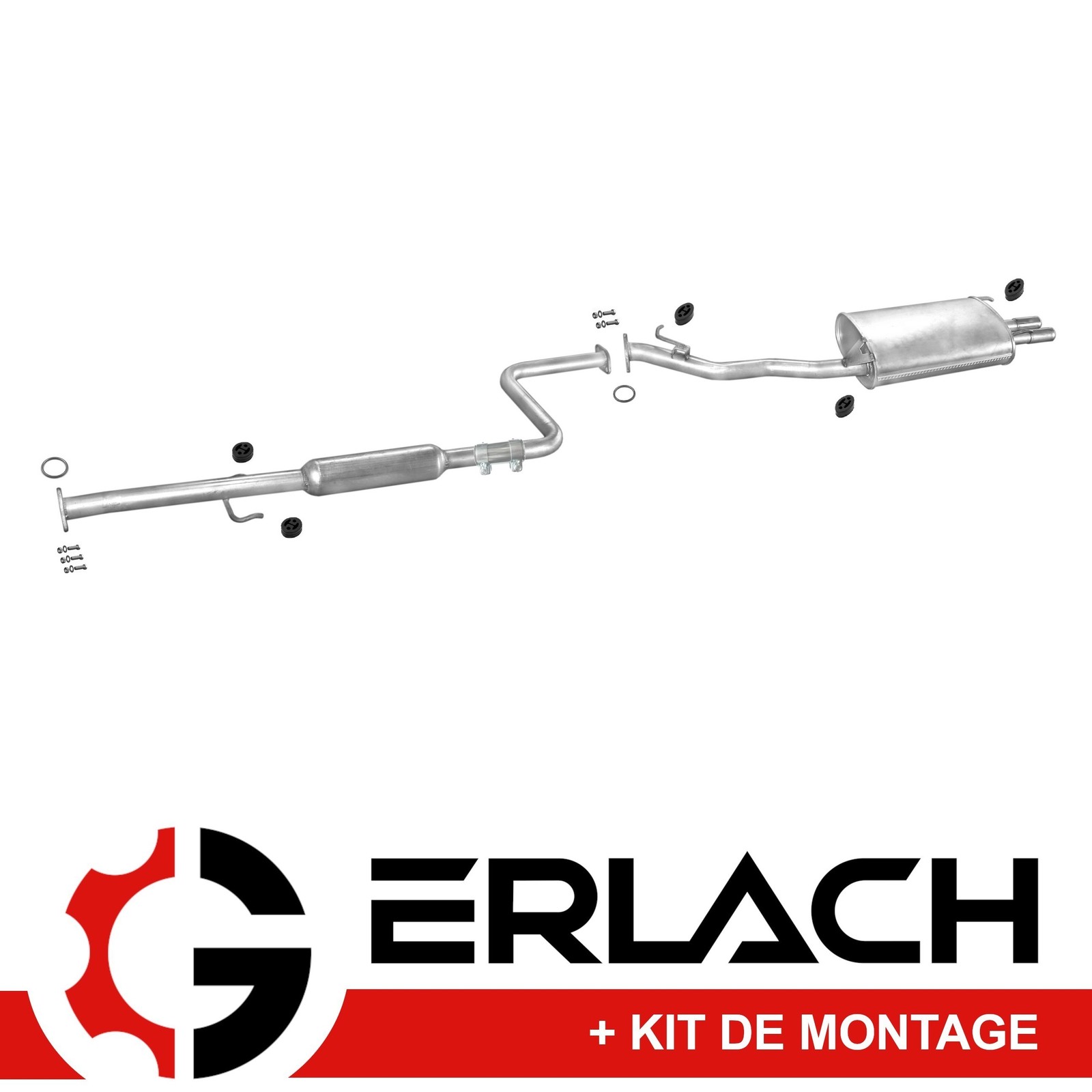 Silencieux pour Honda Accord V et Rover 600 remplacement de pot usage essence 2.0 2.3