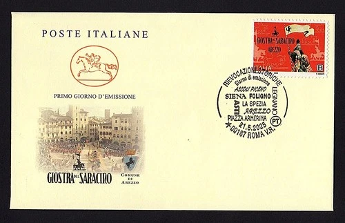 Italy 2025 : Arezzo, La Giostra del Saracino - FDC "Cavallino" / 1st day
