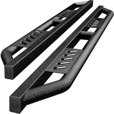 Textured Black Step Running Board Side for 2024-2025 Toyota Tacoma Double Cab