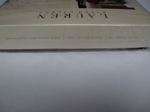 Ralph Lauren VENETIAN COURT TAPESTRY Neutral Brown Floral Fitted Sheet - Queen - 第 8/9 張圖片