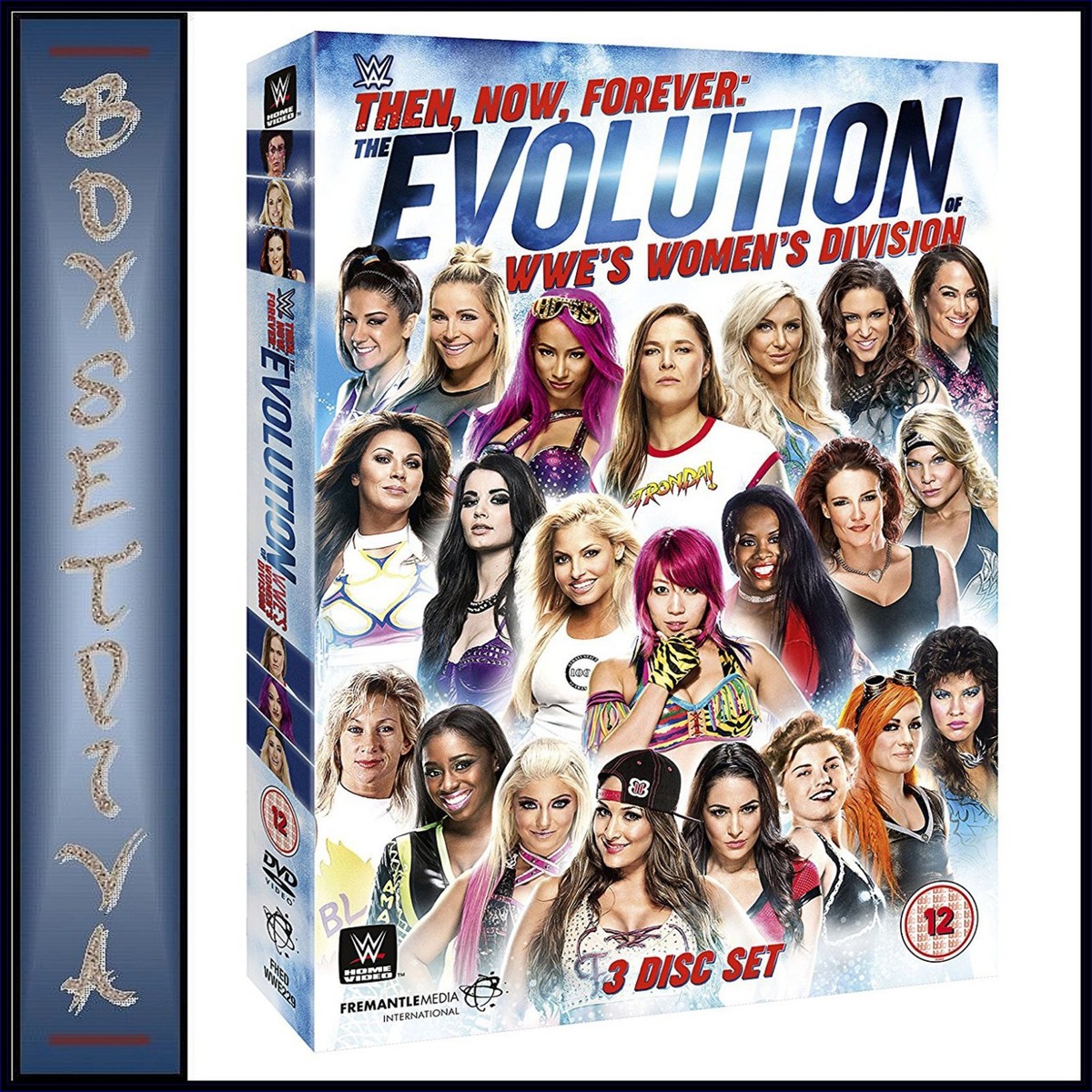 Ｗｏｍａｎ　ＤＶＤ－ＢＯＸ WWE: THEN, NOW, FOREVER - THE EVOLUTION OF WWE'S WOMEN'S
