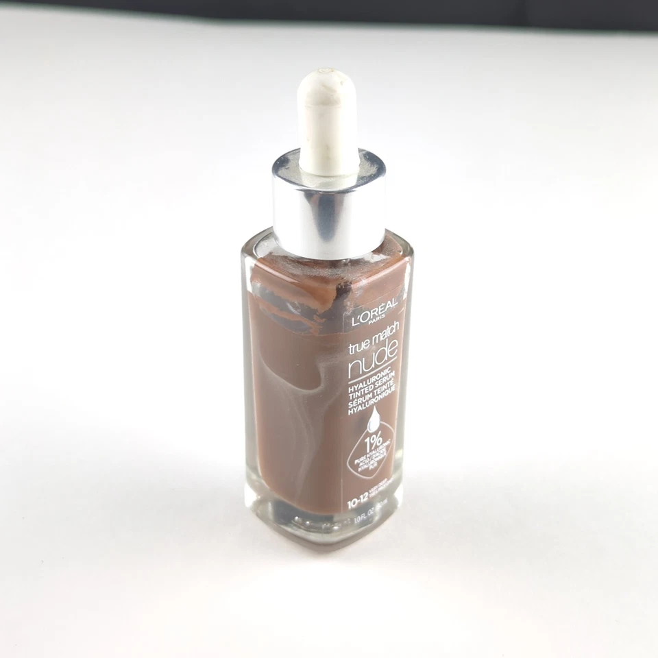L'Oreal Paris True Match Nude Hyaluronic Tinted Serum Foundation 10-12 Very Deep - Image 2 of 4