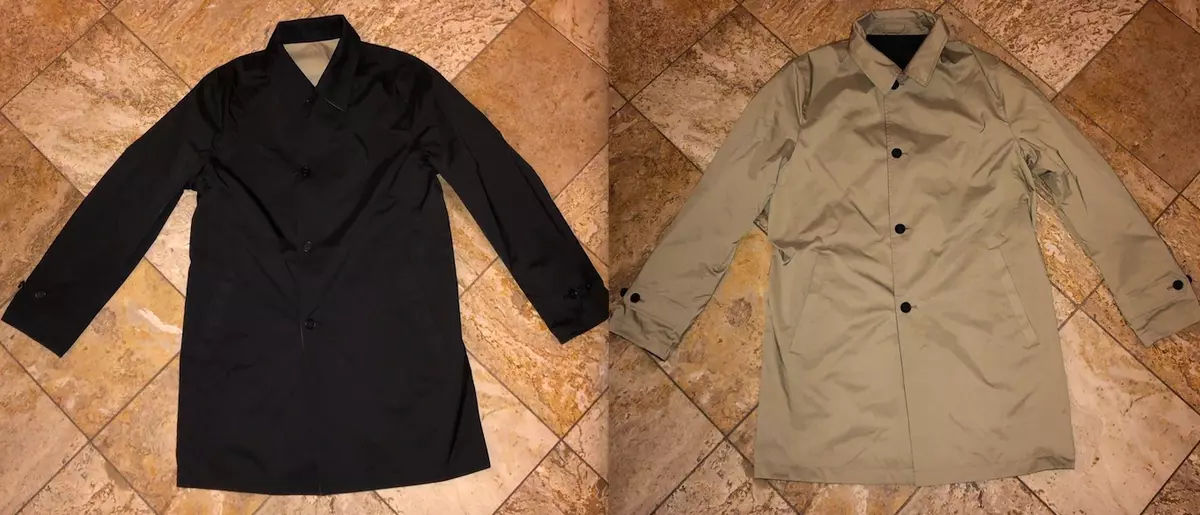Brooks brothers hotsell reversible trench coat