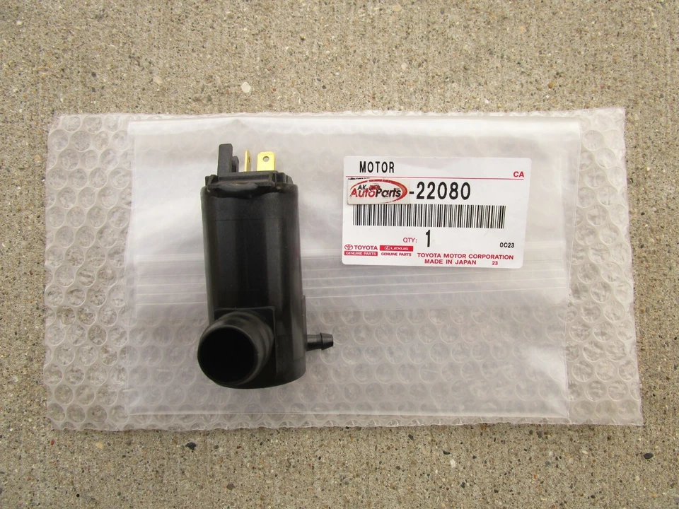 SE ADAPTA A: 77 - 83 TOYOTA COROLLA PARABRISAS TRASERO LAVADORA FLUIDO MOTOR BOMBA OEM NUEVO Foto 3 de 4