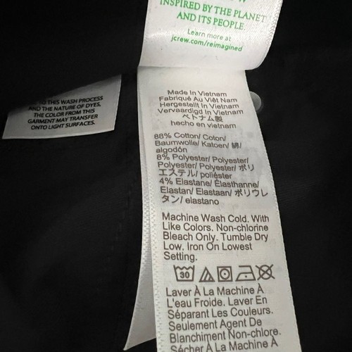 NEW J.Crew Black 9" High Rise Toothpick Versatile Classic Stretch Jeans Size 28 - Picture 9 of 10
