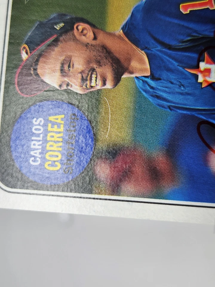 2018 Topps Heritage Carlos Carrea Auto #ROA-CC Hand Numbered /69 sc - Image 2 of 3