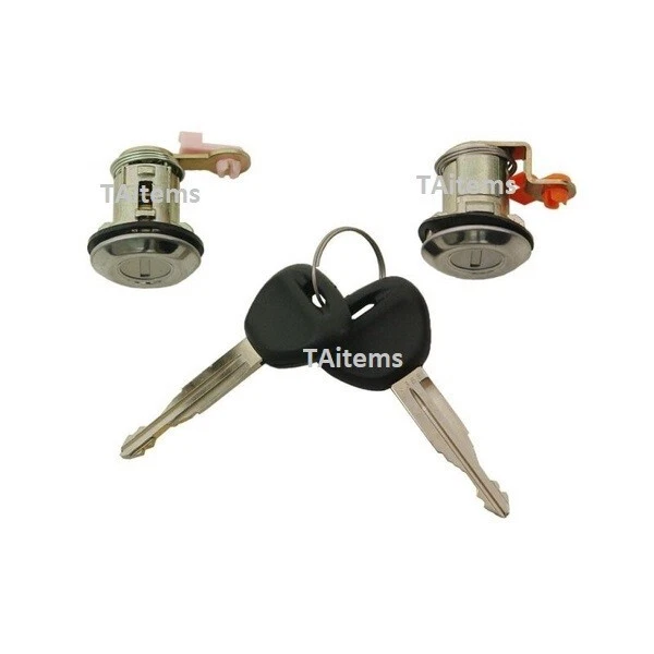 Cerradura puerta cilindros con 2 llaves para MITSUBISHI PAJERO MONTERO SHOGUN 1983-1999 Foto 2 de 4