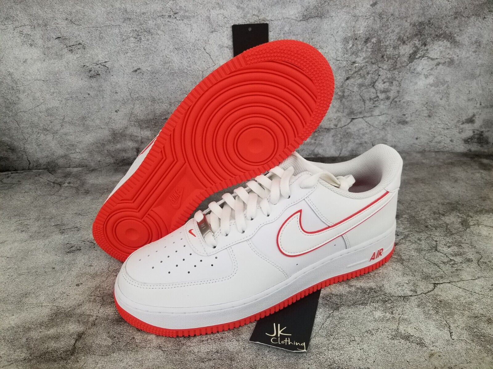 Nike Air Force 1 '07 Shoes 'White/Picante Red' – Extra Butter