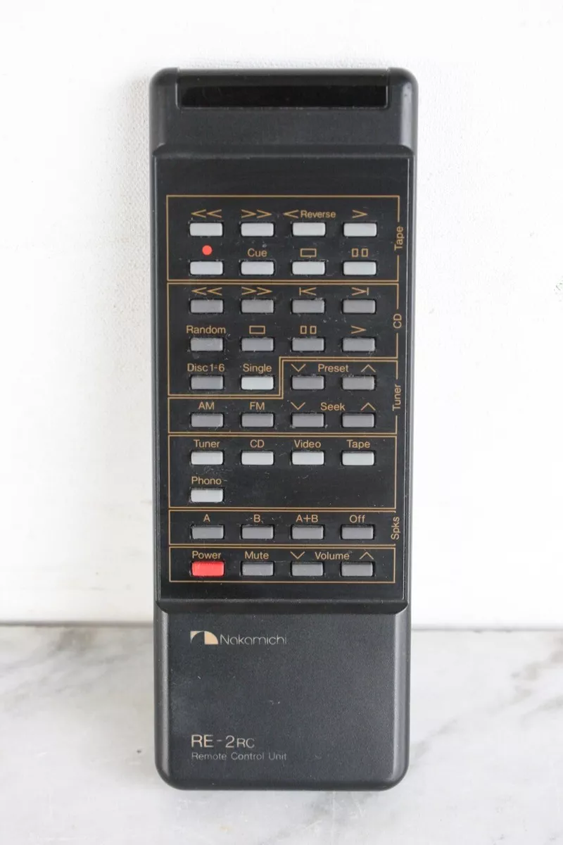 Vintage NAKAMICHI Remote Control Unit RE-2RC