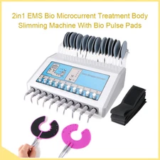 Microcurrent BIO Slim Body Msssage Electrode Muscle Stimulator Beauty Machine