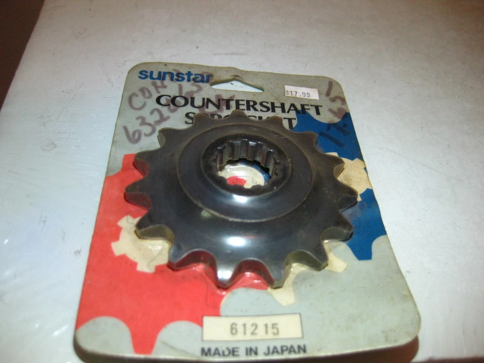 New Kawasaki 86-87 Ninja 1000 15 T Chain 630 632 Sunstar Japan 61215 - Image 3 of 3