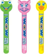 WOW Pool Pals Inflatable Pool Noodles, 3 Pack