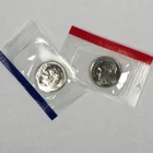 1992 Roosevelt Dime 2 Coin Set - Brilliant Uncirculated (BU) KM#195a - D92PDM