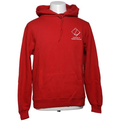 Sg, Kapuzenpullover, Größe: XL, Rot, Baumwolle/Polyester, Einfarbig, Herren #AFG