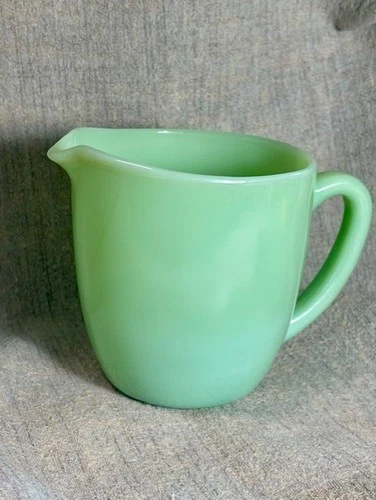 Vintage Fire King Jadeite 4" Creamer Gravy Milk Pitcher