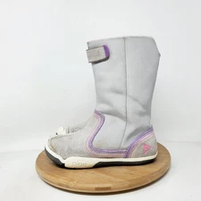 Plae CAMILLE Shoes Kids 12 High Top Sneakers Pink Grey Play School Girls Boots