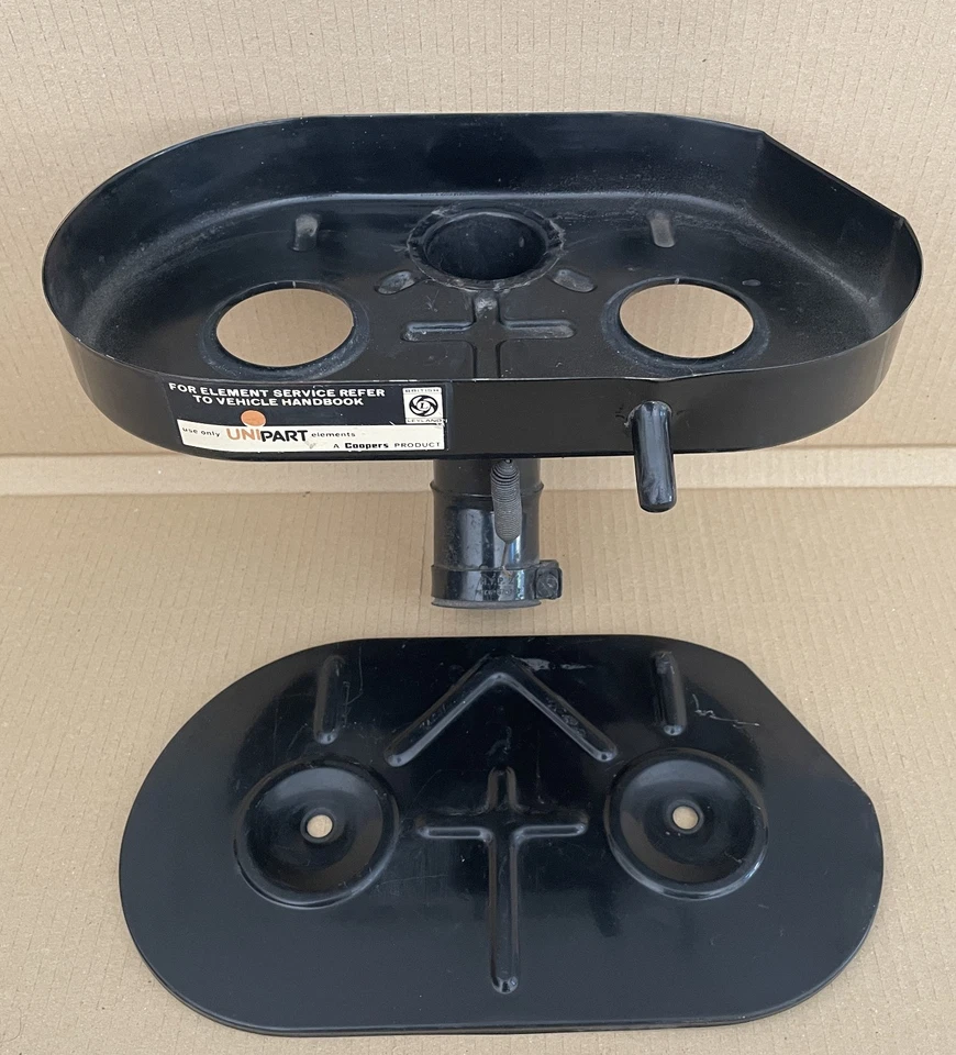 Genuine BMC classic Mini Austin Morris Cooper & S AIR FILTER BOX twin SU HS2 1¼ - Imagen 2 de 4