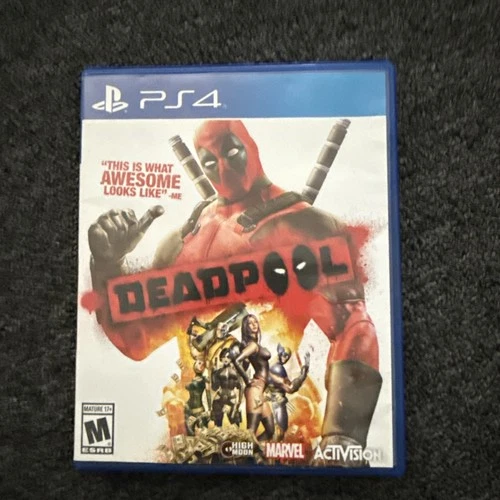 Deadpool (Sony PlayStation 4, 2015) GREAT CONDITION WITH CASE