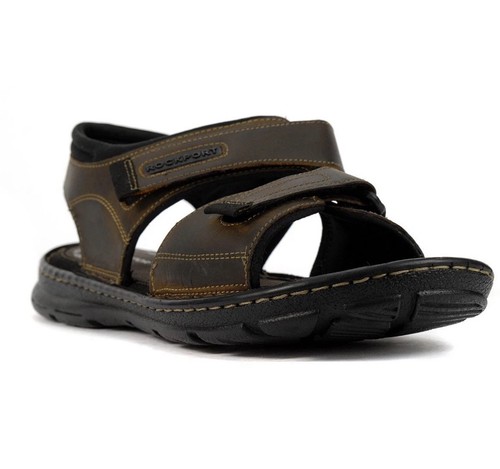 Rockport Darwyn QTR Strap Mens sandal #H80295 Brown New Size 13 Brand New NWT - Picture 3 of 7