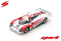 Spark S9884 1/43 Porsche 962 C Nr.26 24H Le Mans 1990 Modellauto Weiß