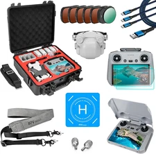 Mini 4 Pro More Combo for DJI Mini 4 Pro Drone Accessory Kit ,9 in 1 Hard Case K