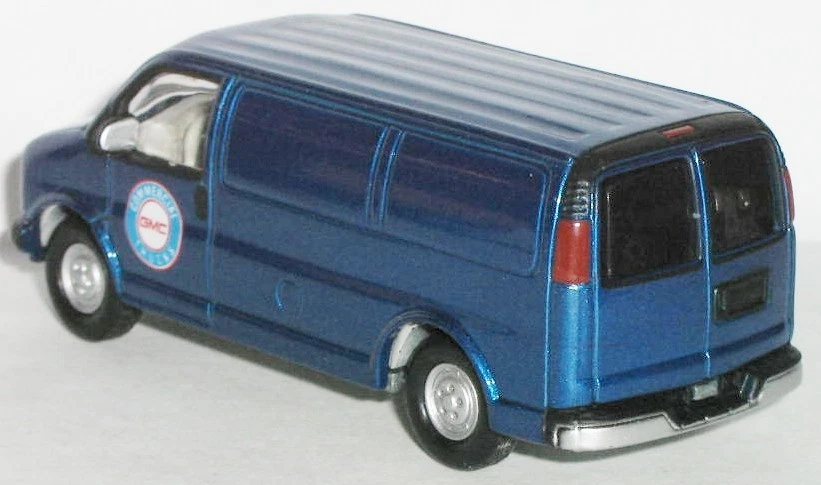 1/64 2000 GMC SAVANA 2500 / коммерческие грузовики / фургон / резиновая шина Бесплатная доставка - Изображение 2 из 3