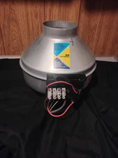 Fantech 4" Inline Centrifugal Exhaust Fan/Power Ventilator (Outdoor Approved)