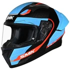 SMK Stellar Sport Flight Black Blue Orange + Free Dark Visor