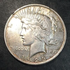 1922 Peace Silver Dollar - High Quality Scans #Q425