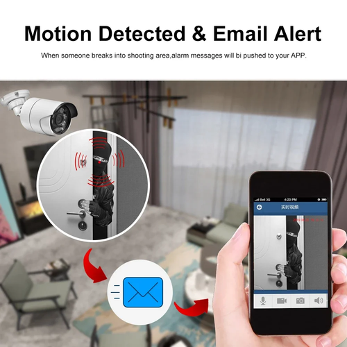 KERUI 8CH H.265+ Security DVR 5MP Surveillance Security Camera System 500G HDD - Picture 15 of 49
