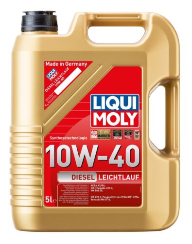 LIQUI MOLY Diesel Leichtlauf 10W-40 Motoröl Leichtlauf Motorenöl 5l 1387 - Bild 1 von 2