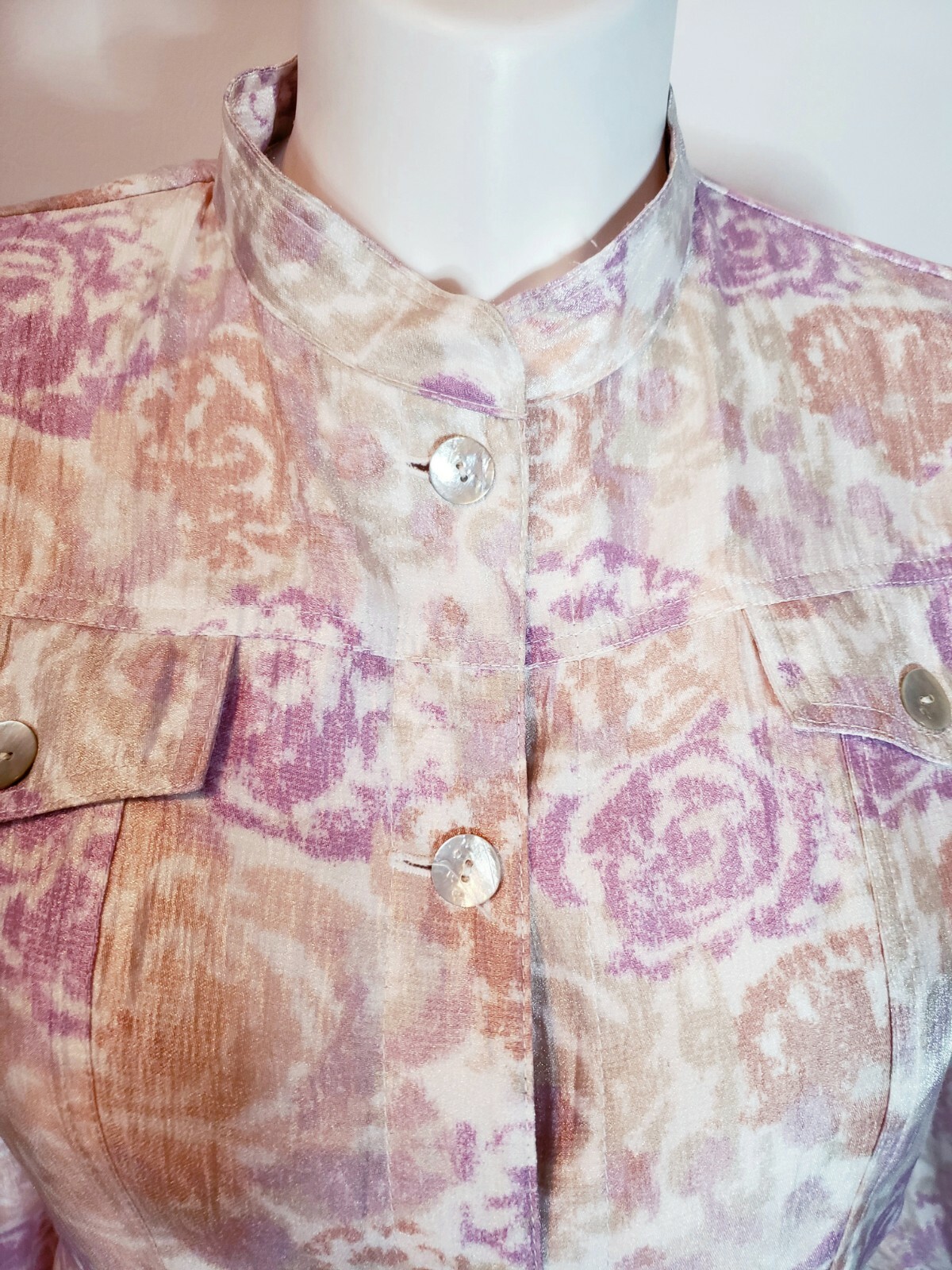 Ruby Rd Women's Button Down Long Sleeve Shirt Siz… - image 2