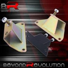 For 1986-1995 Ford Mustang V8 Engine Motor & Trans Solid Mount Kit 3PC Neochrome