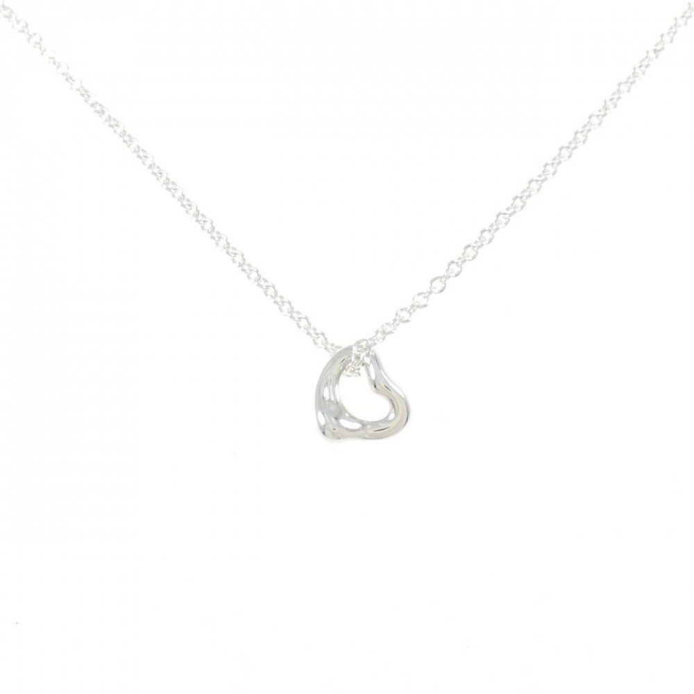 Authentic Tiffany & Co. Open Heart Necklace  #260-006-256-6599