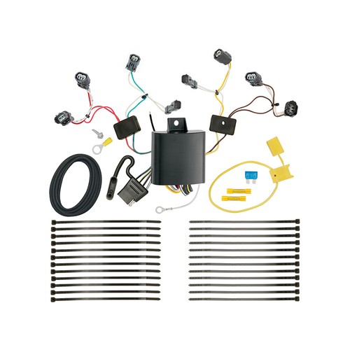 Enganche de remolque para remolque ajuste 15-20 paquete de lujo cableado bola de 2"" y 1-7/8"" + bloqueo - Imagen 5 de 11