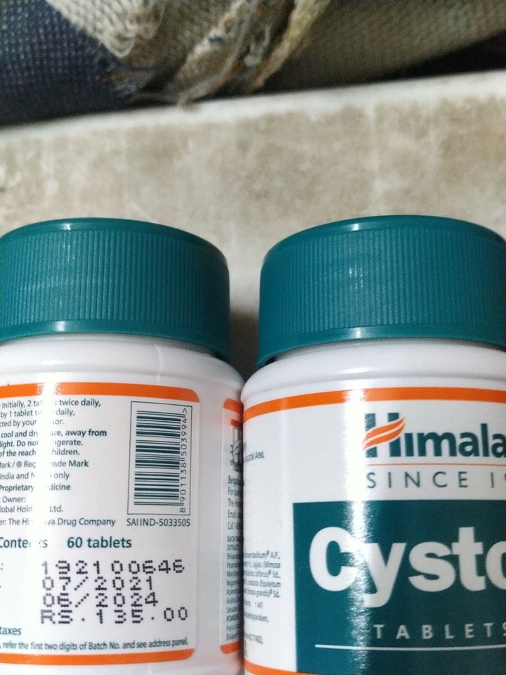 10X Himalaya Cystone Diuretic Urine Stone Urinary Tract Infections