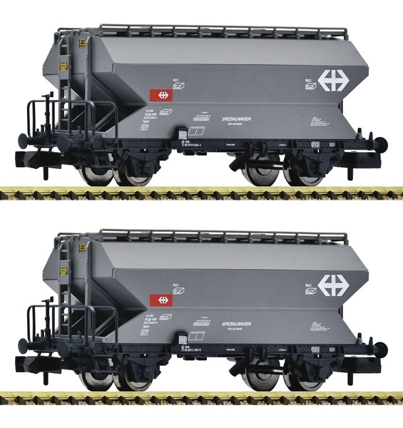 Fleischmann Spur N 831313 Getreidesilowagen Der Sbb / 2-Teiliges Set-image