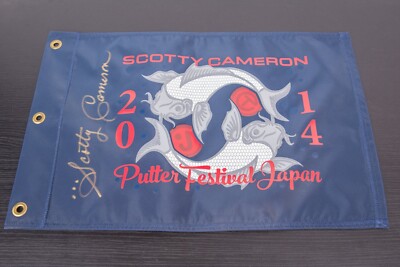 Scotty Cameron 2014 M&G Festival Japan Pin Flag Pinflag Golf