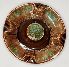 Vintage Made In The U.S.A. Ashtray Glazed