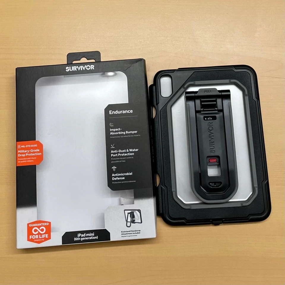 Griffin iPad Mini 6th Gen Generation 2021 Case 8.3" Kids Shockproof Stand Cover - image 2 of 4