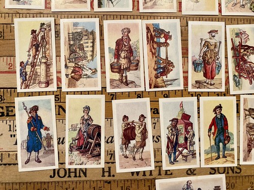 LAMBERTS OF NORWICH (TEA)-FULL SET- BEFORE OUR TIME 1961 (25 CARDS) - Picture 7 of 9