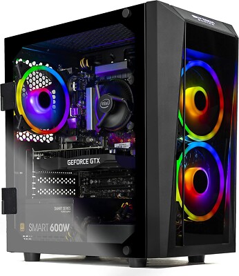 SkyTech Blaze II Gaming Desktop Core-i5 10400F/16GB/500GBSSD/GTX 1660 Super new!