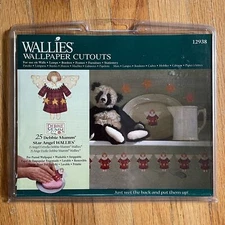 WALLIES Wallpaper Cutouts Debbie Mumm Star Angels