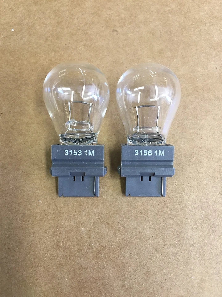 Set of 2: Genuine Eiko Certified 3156 Taillight Brake Light Bulb USA SHIP - Image 2 of 2