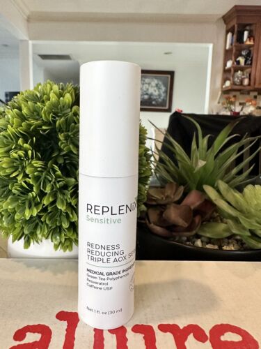 Replenix Redness Reducing Triple AOX Cream Power Of Three Serum .Brand New 1oz
