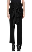 J.W.Anderson Crepe Sash-Tie Trousers, Wmn's Sz 8UK, MSRP $1215, Made in Belgium